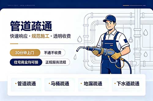 黄骅管道疏通