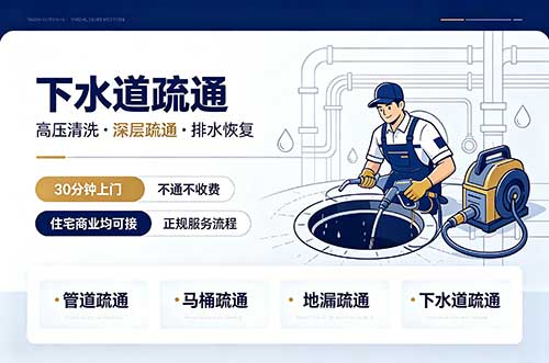 黄骅下水道疏通