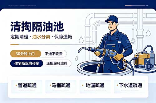 黄骅清掏隔油池