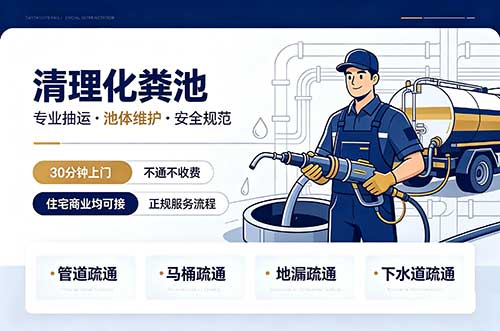 黄骅清理化粪池